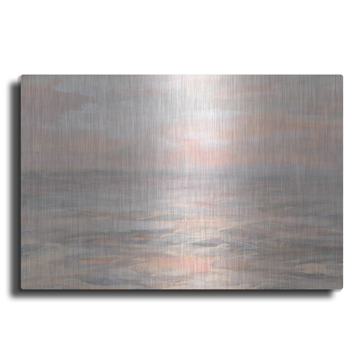 'Sunrise Waters' by Danhui Nai – Metal Wall Art