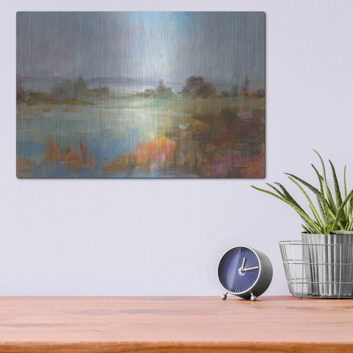 'The Long View' by Danhui Nai – Metal Wall Art, 16x12 room view