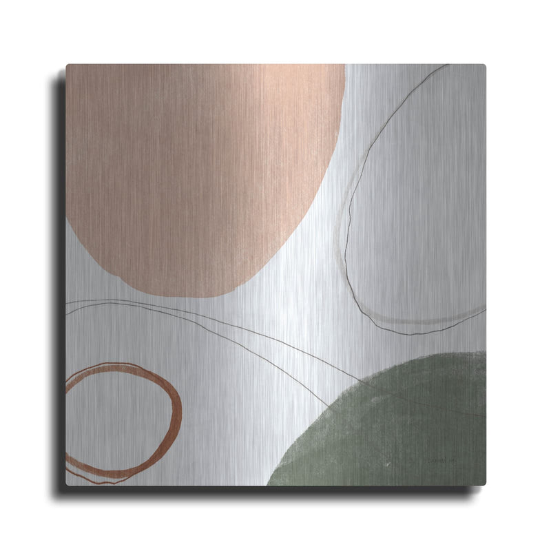 'Threads Of Motion 1 Warm C' by Danhui Nai – Metal Wall Art