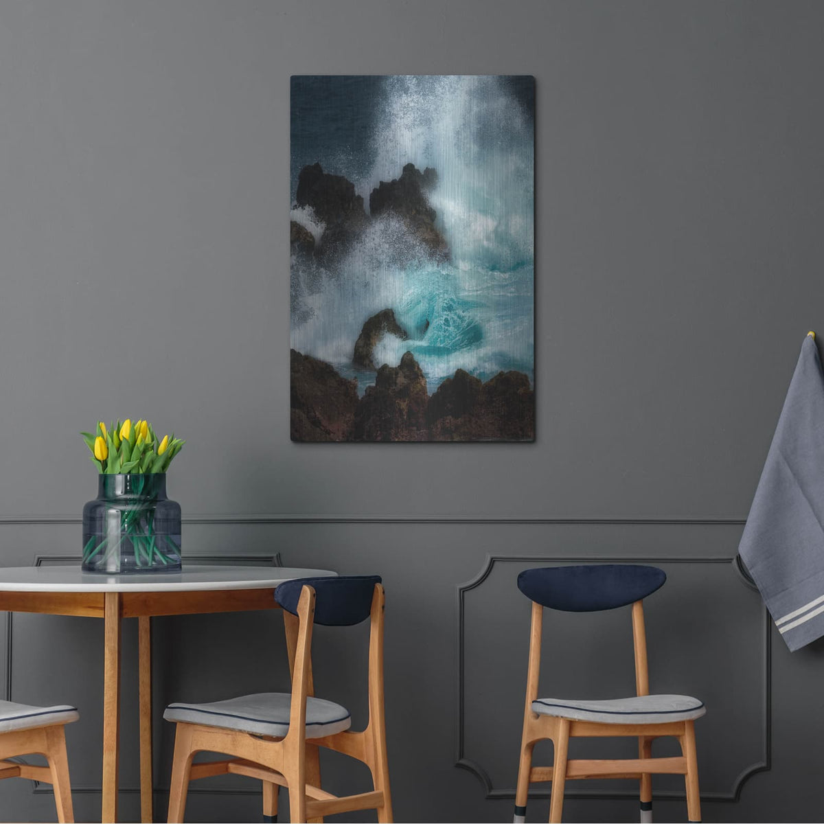 'Crasher' by Dennis Frates – Metal Wall Art, 24x36 room view