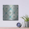 'Tile Element 1' by Danhui Nai – Metal Wall Art, 12x12 room view