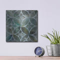 'Tile Element 2' by Danhui Nai – Metal Wall Art, 12x12 room view
