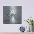 'Touch Of Spring 2 Sage' by Danhui Nai – Metal Wall Art, 12x12 room view