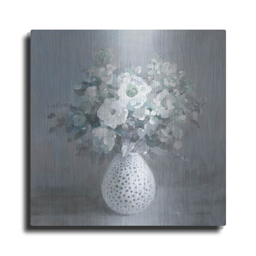 'Touch Of Spring 2 Sage' by Danhui Nai – Metal Wall Art
