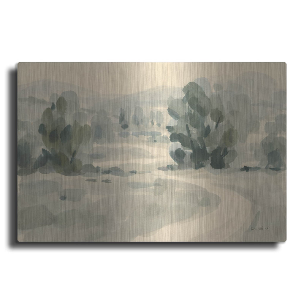 'Tranquil Trails 2' by Danhui Nai – Metal Wall Art