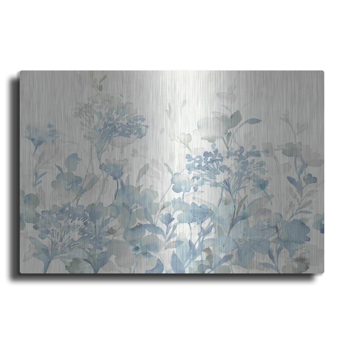 'Translucent Garden Cool' by Danhui Nai – Metal Wall Art
