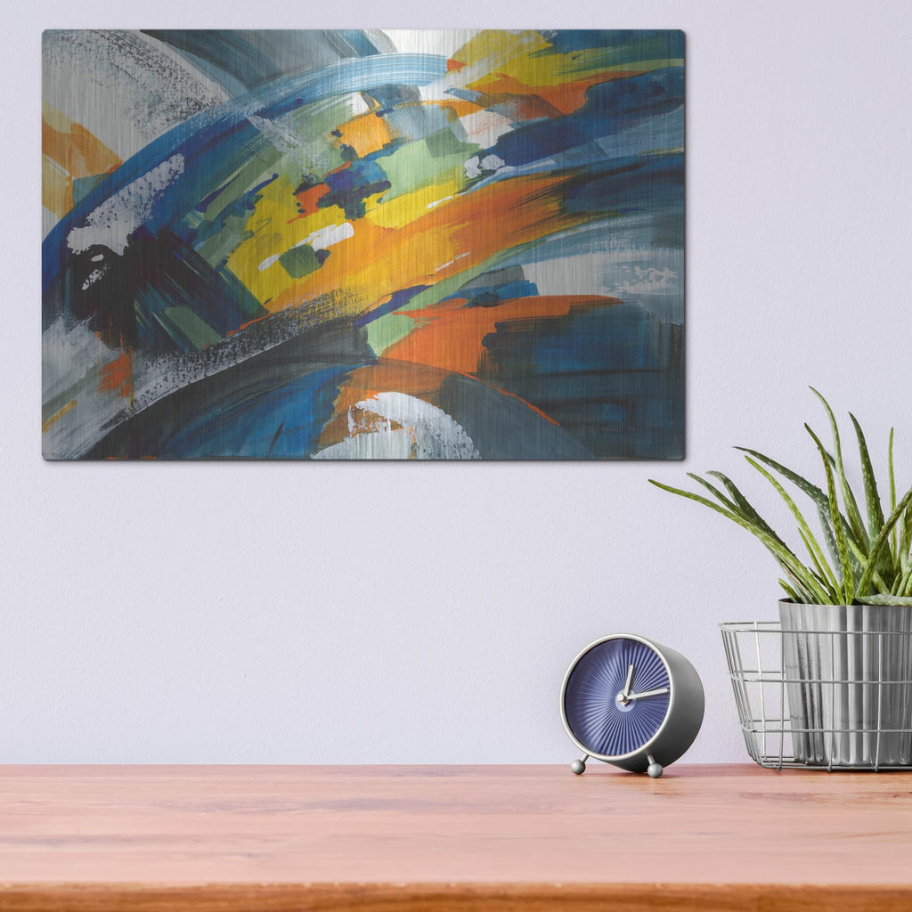 'Trataka' by Danhui Nai – Metal Wall Art, 16x12 room view