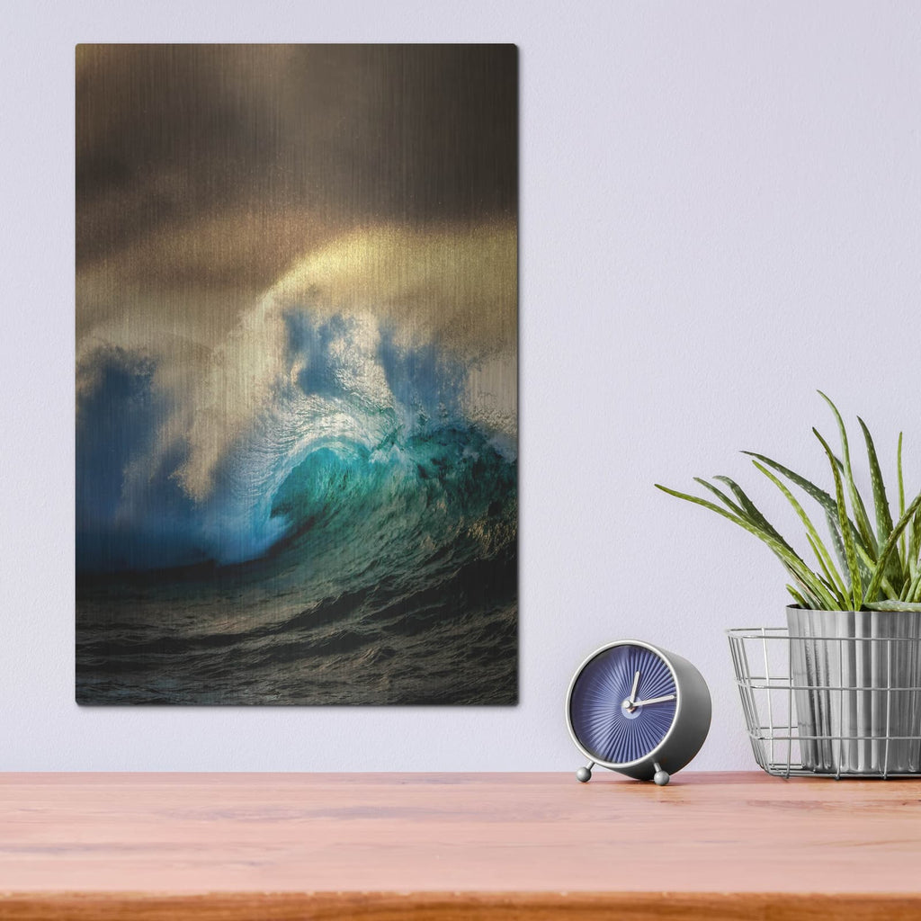 'Crest II' by Dennis Frates – Metal Wall Art, 12x16 room view