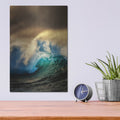 'Crest II' by Dennis Frates – Metal Wall Art, 12x16 room view