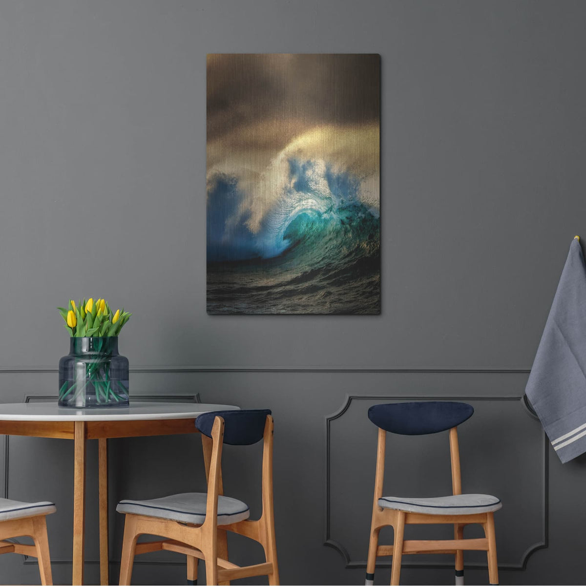'Crest II' by Dennis Frates – Metal Wall Art, 24x36 room view