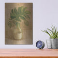 'Tropical Leaves 1' by Danhui Nai – Metal Wall Art, 12x16 room view