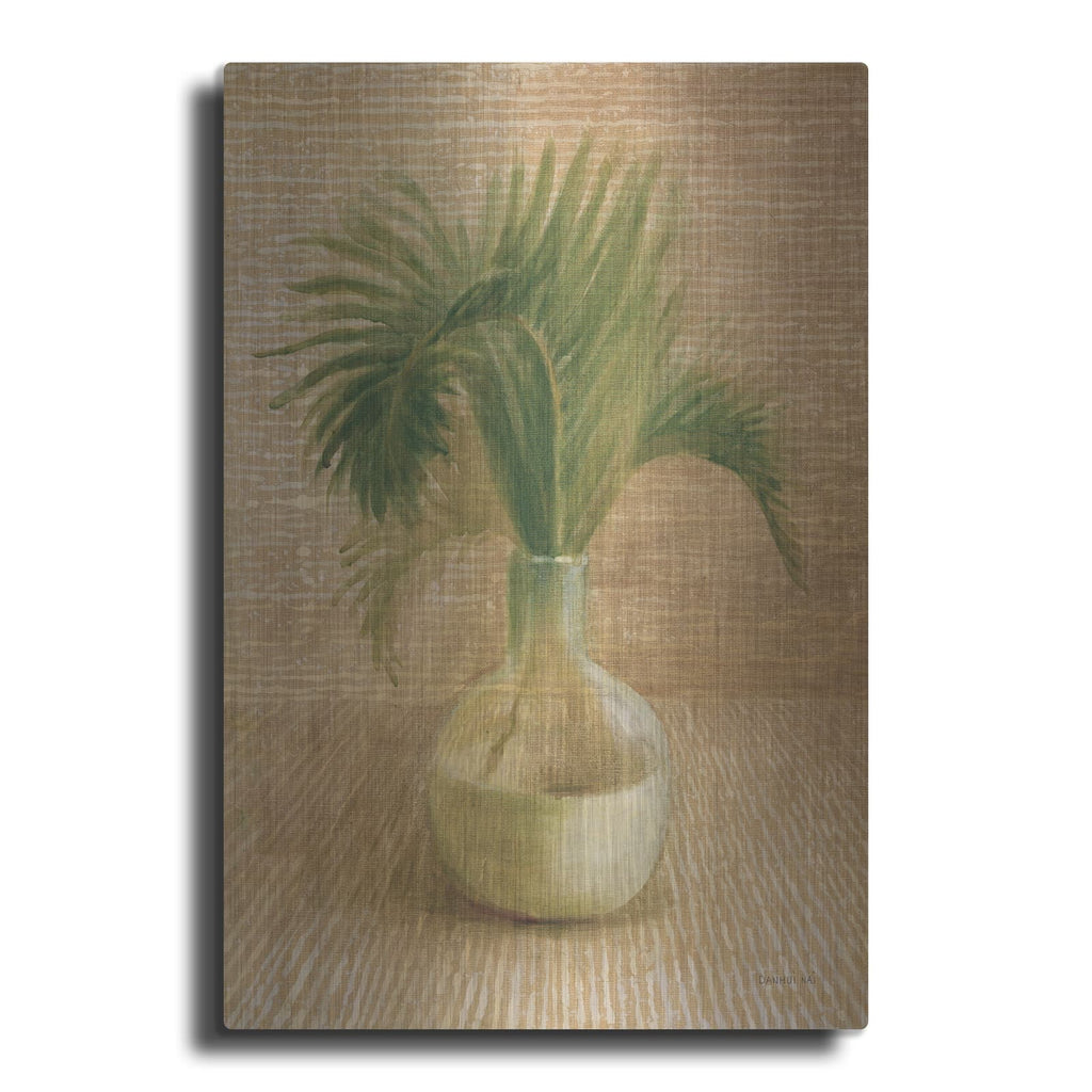 'Tropical Leaves 2' by Danhui Nai – Metal Wall Art