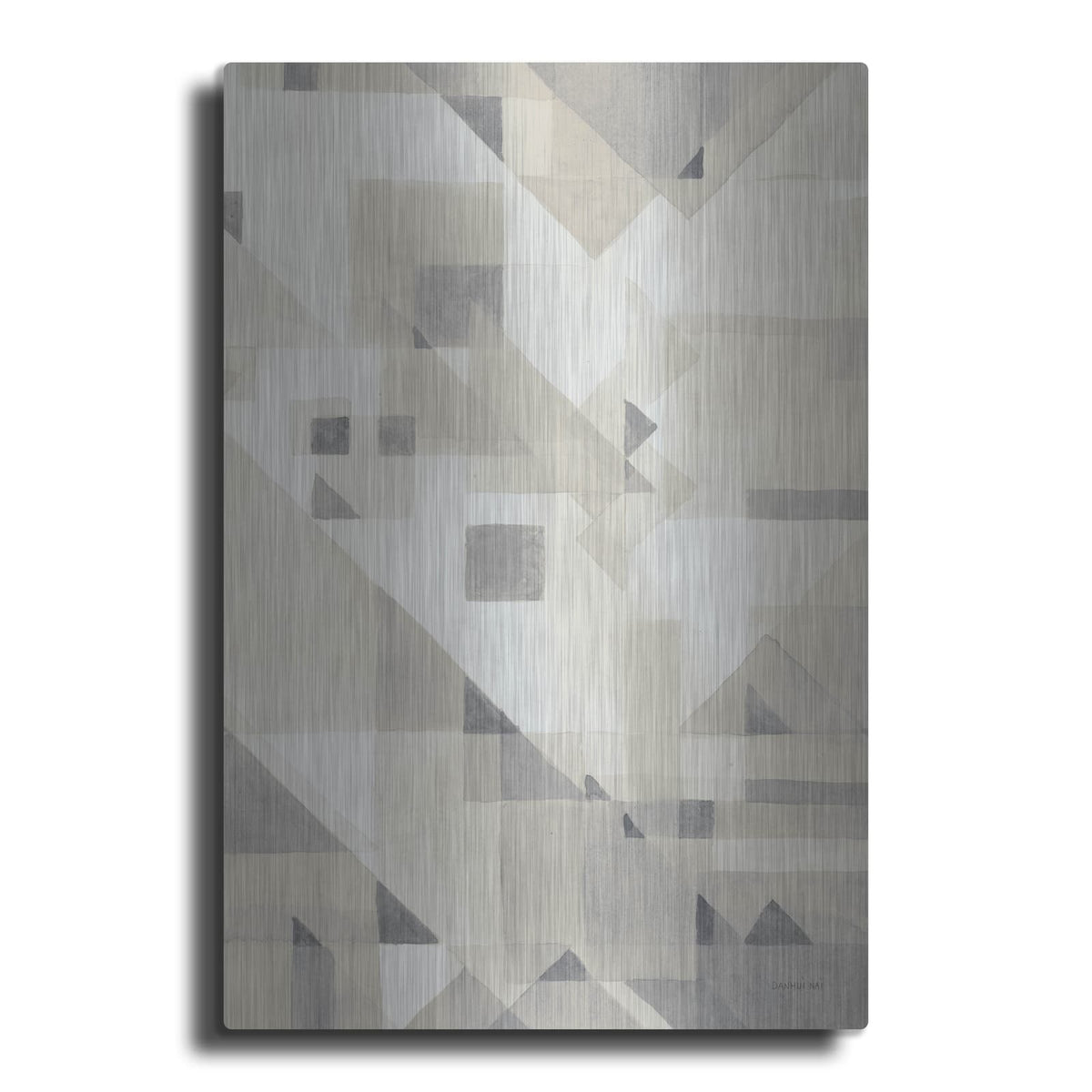 'Try Angles 4 Neutral C' by Danhui Nai – Metal Wall Art