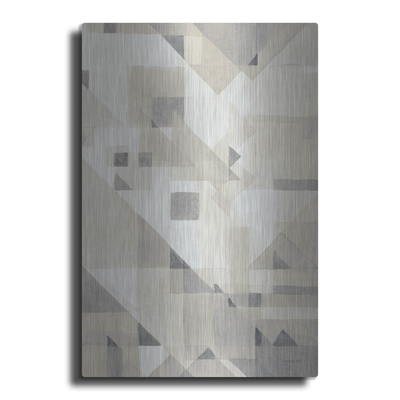 'Try Angles 4 Neutral C' by Danhui Nai – Metal Wall Art