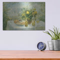 'Tuscan Table' by Danhui Nai – Metal Wall Art, 16x12 room view