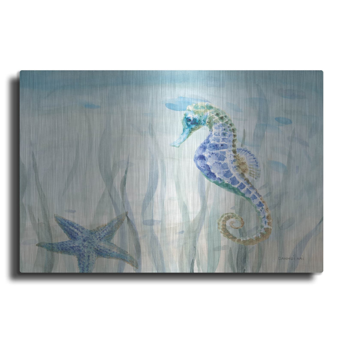 'Undersea Friends' by Danhui Nai – Metal Wall Art
