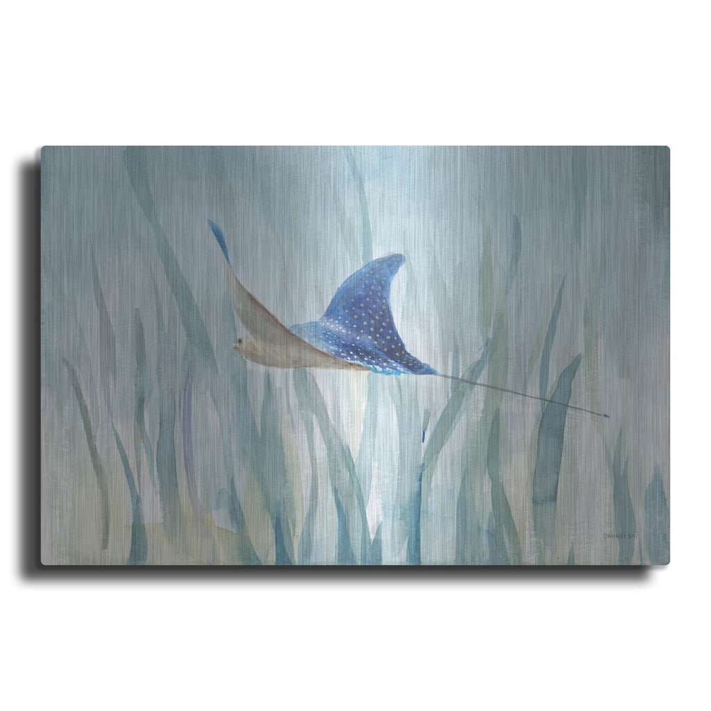 'Undersea Ray' by Danhui Nai – Metal Wall Art