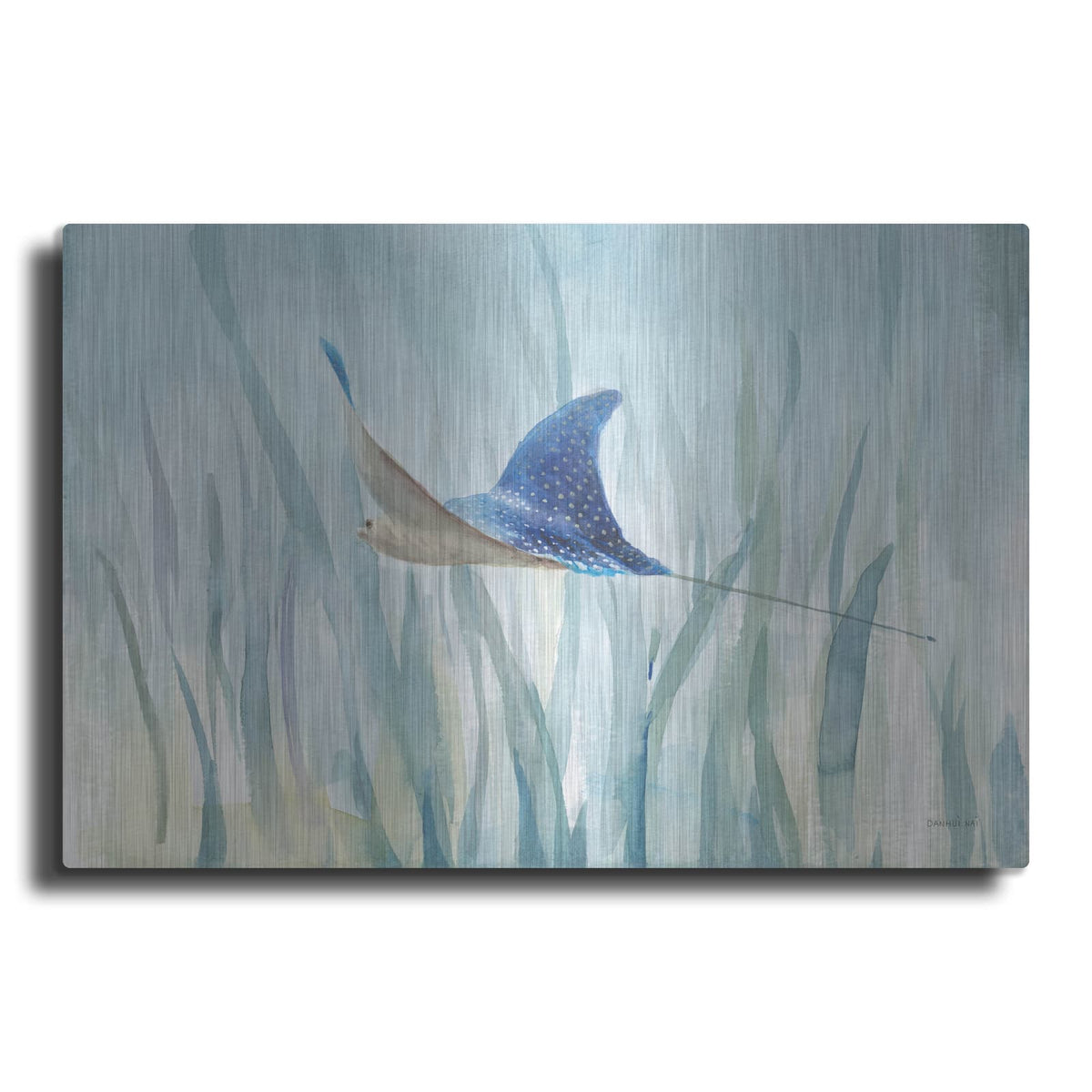 'Undersea Ray' by Danhui Nai – Metal Wall Art