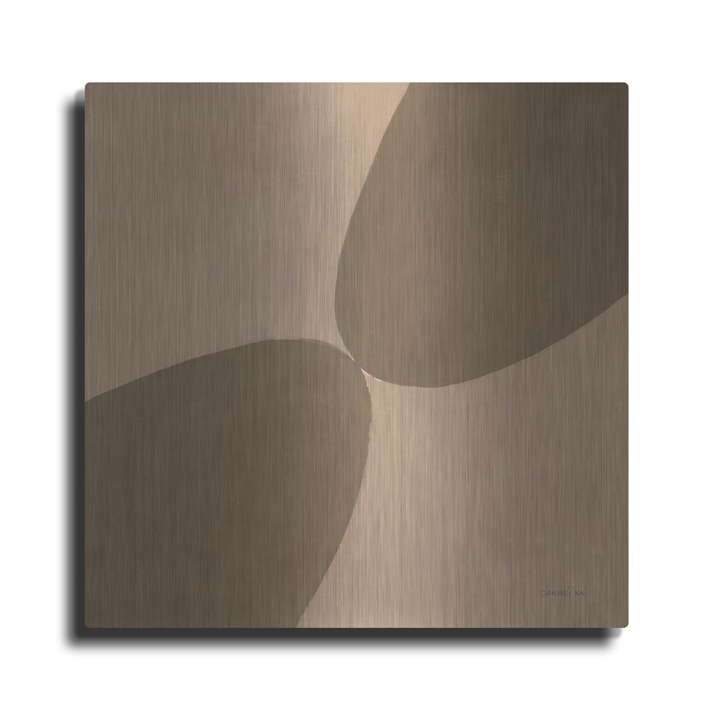 'Unity Brown' by Danhui Nai – Metal Wall Art