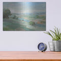 'Valley In Sunshine' by Danhui Nai – Metal Wall Art, 16x12 room view