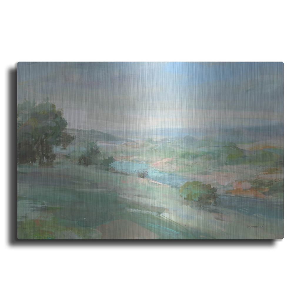 'Valley In Sunshine' by Danhui Nai – Metal Wall Art
