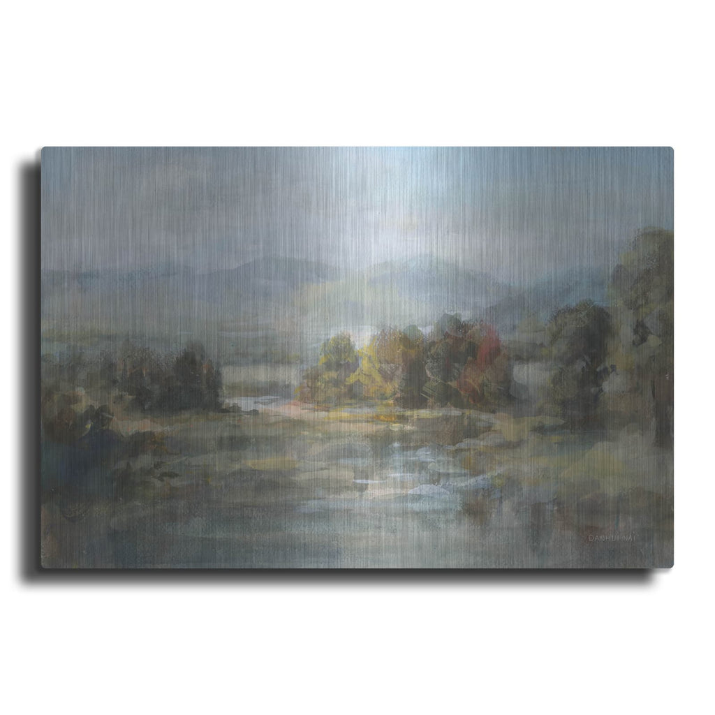 'Valley River' by Danhui Nai – Metal Wall Art