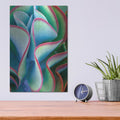 'Succulent VII' by Dennis Frates – Metal Wall Art, 12x16 room view