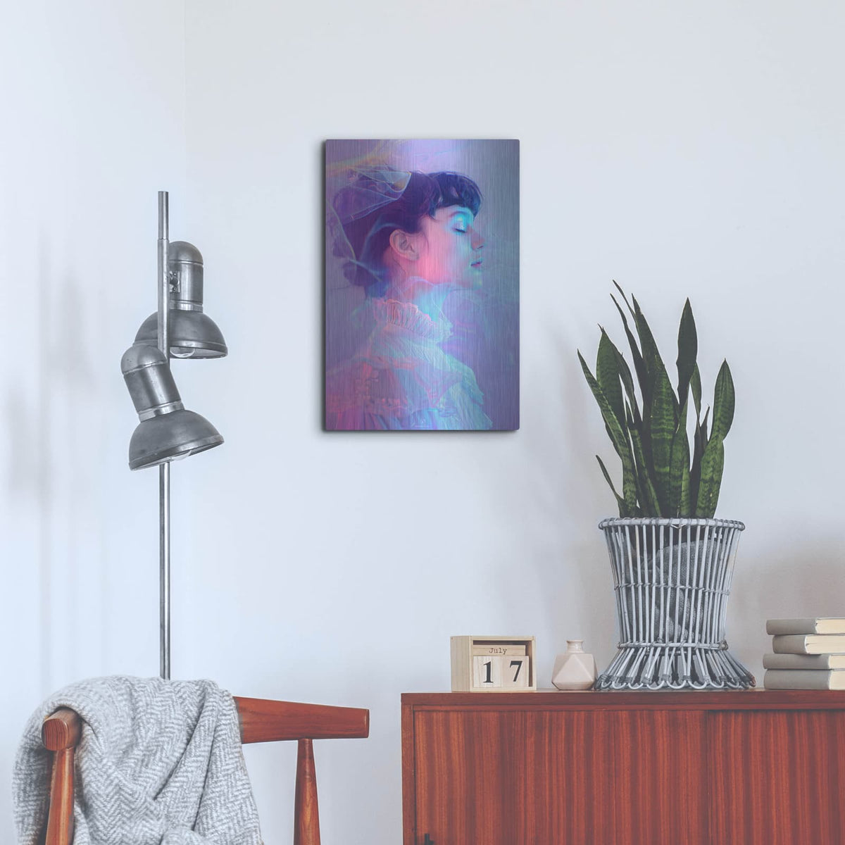'Embrace 1' by Katalina Ooma – Metal Wall Art, 16x24 room view