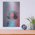 'Embrace 2' by Katalina Ooma – Metal Wall Art, 12x16 room view