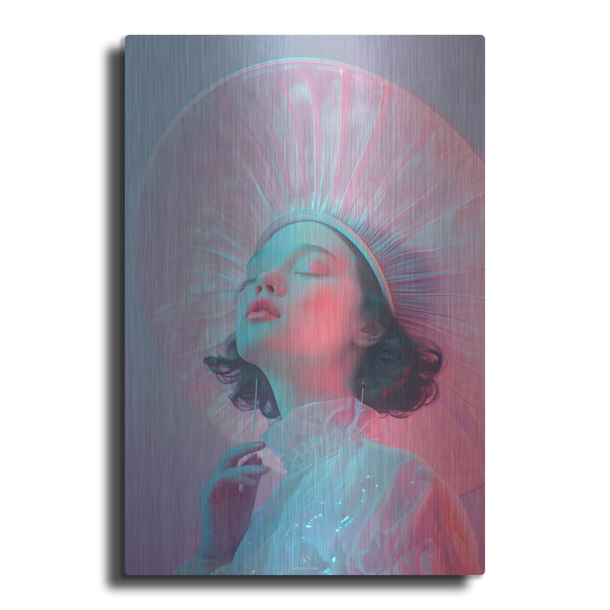 'Embrace 2' by Katalina Ooma – Metal Wall Art