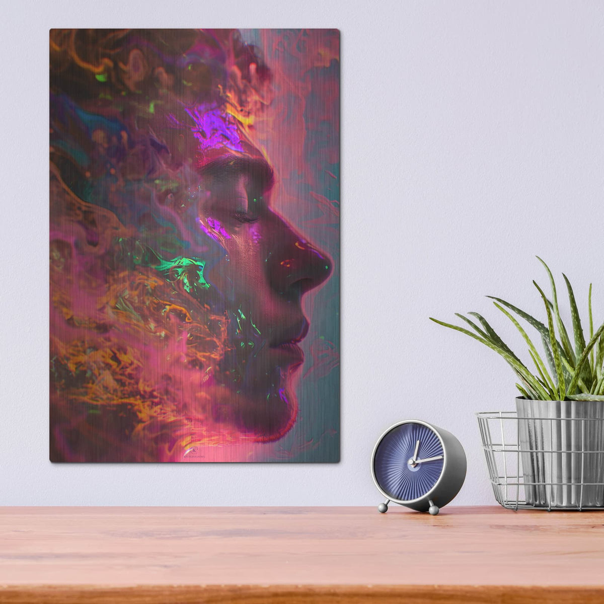 'Endless' by Katalina Ooma – Metal Wall Art, 12x16 room view