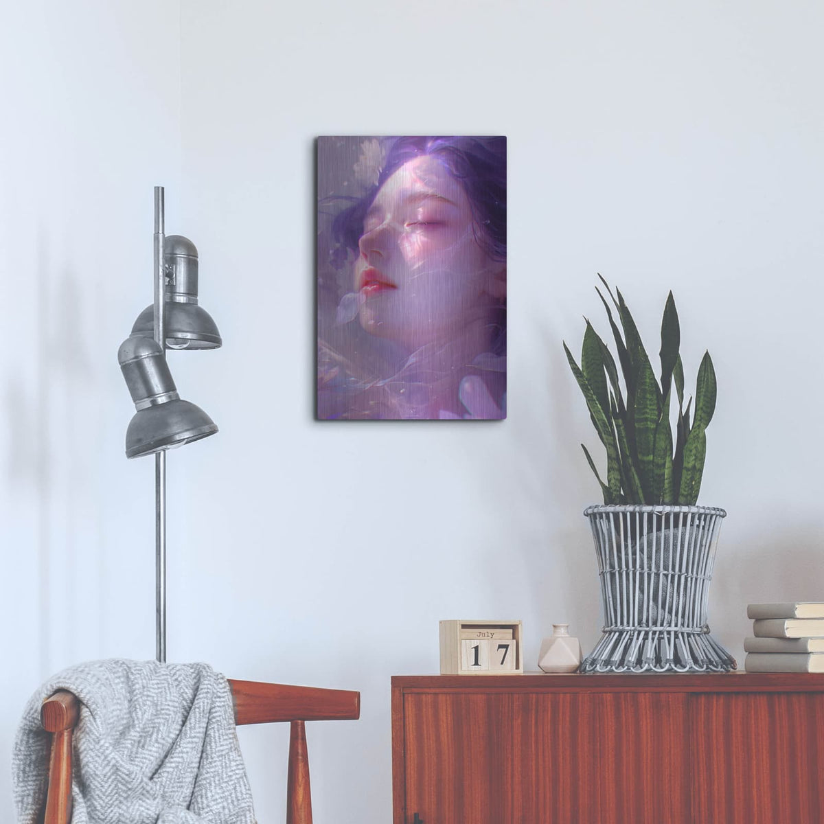 'Nature's Embrace 3' by Katalina Ooma – Metal Wall Art, 16x24 room view