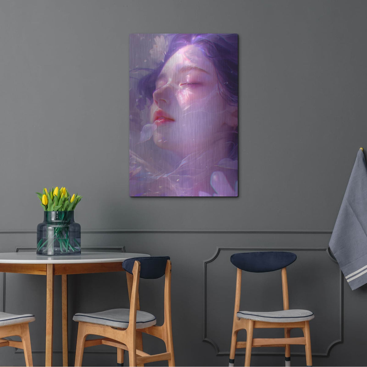 'Nature's Embrace 3' by Katalina Ooma – Metal Wall Art, 24x36 room view