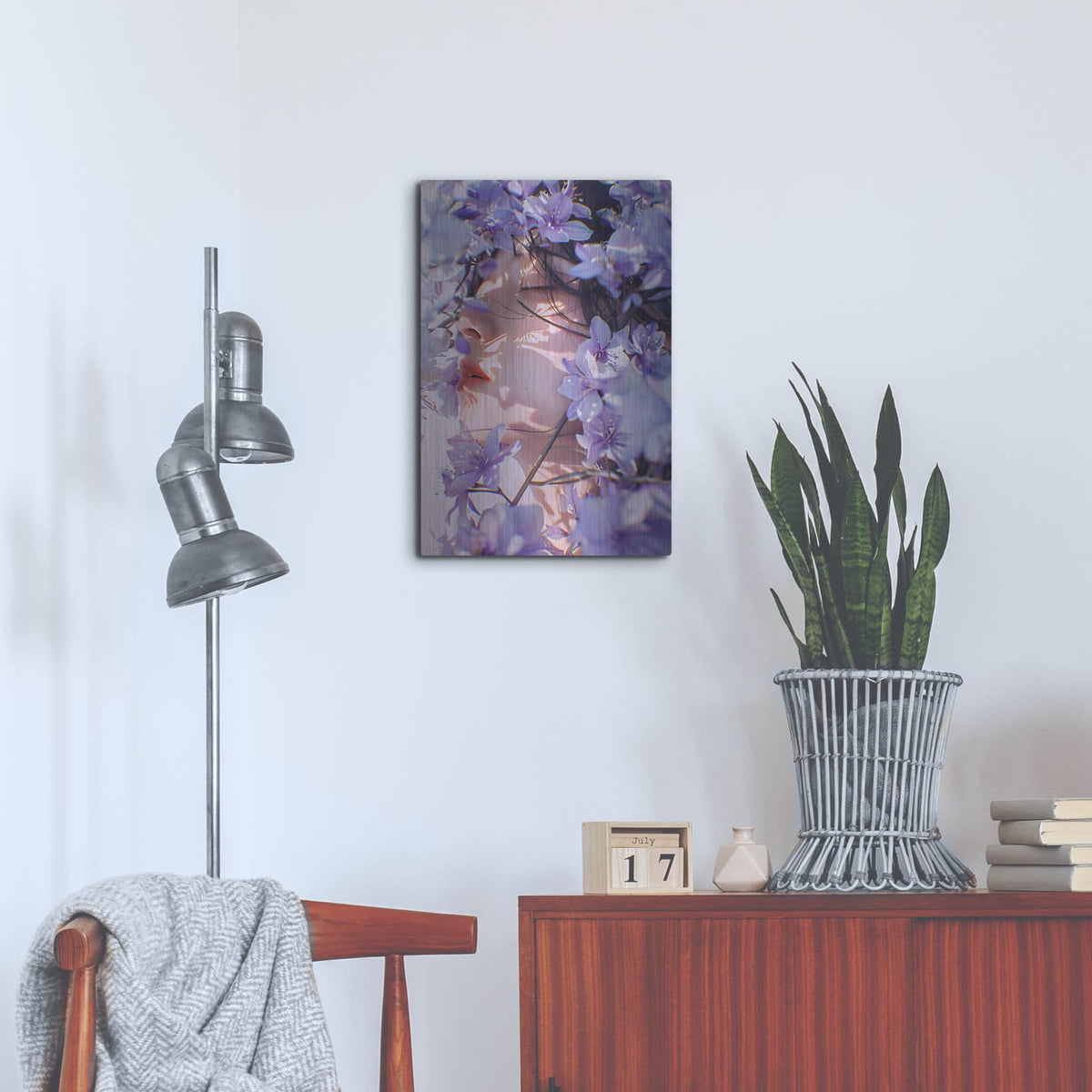 'Nature's Embrace 4' by Katalina Ooma – Metal Wall Art, 16x24 room view