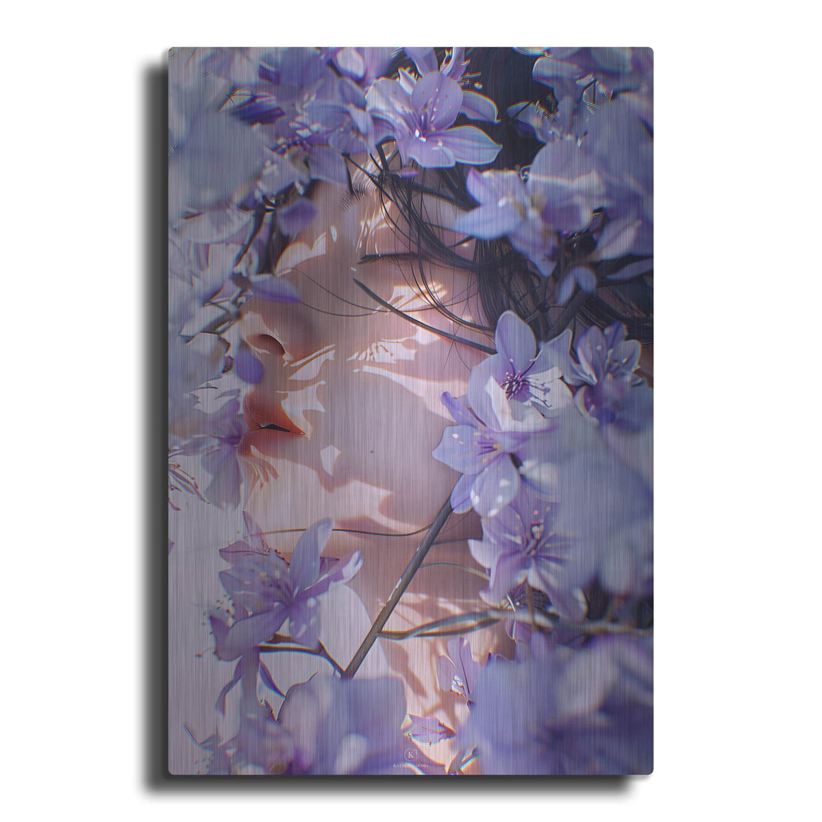 'Nature's Embrace 4' by Katalina Ooma – Metal Wall Art