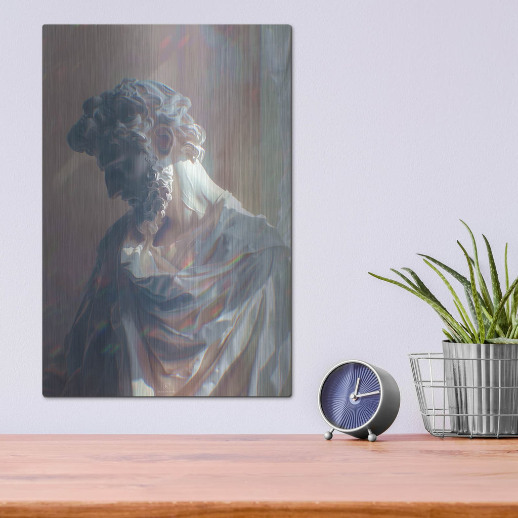 'Reminiscing Of The Past' by Katalina Ooma – Metal Wall Art, 12x16 room view