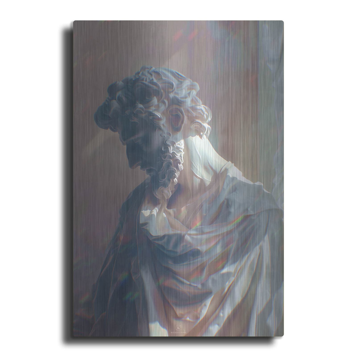 'Reminiscing Of The Past' by Katalina Ooma – Metal Wall Art