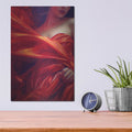 'Silk And Skin' by Katalina Ooma – Metal Wall Art, 12x16 room view