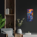 'Summer Vibes 1' by Katalina Ooma – Metal Wall Art, 12x24 room view