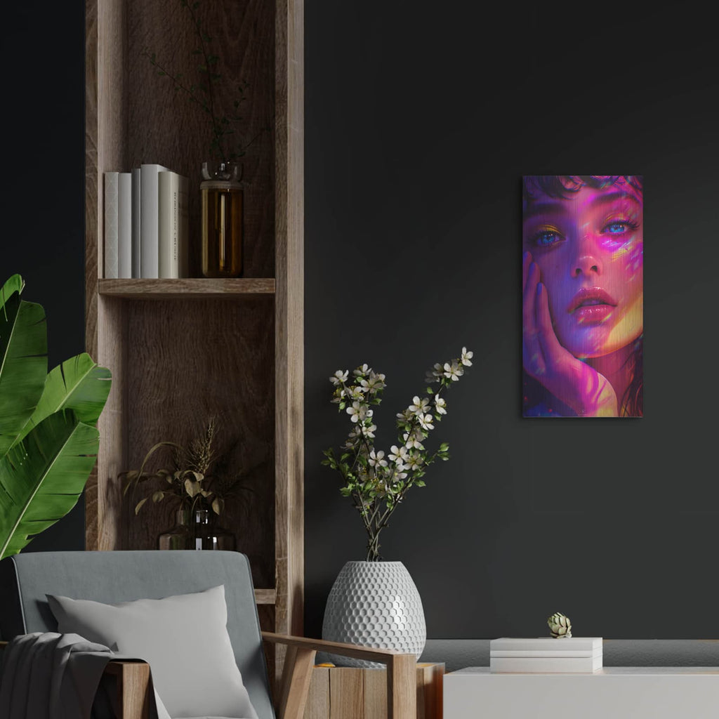 'Summer Vibes 3' by Katalina Ooma – Metal Wall Art, 12x24 room view