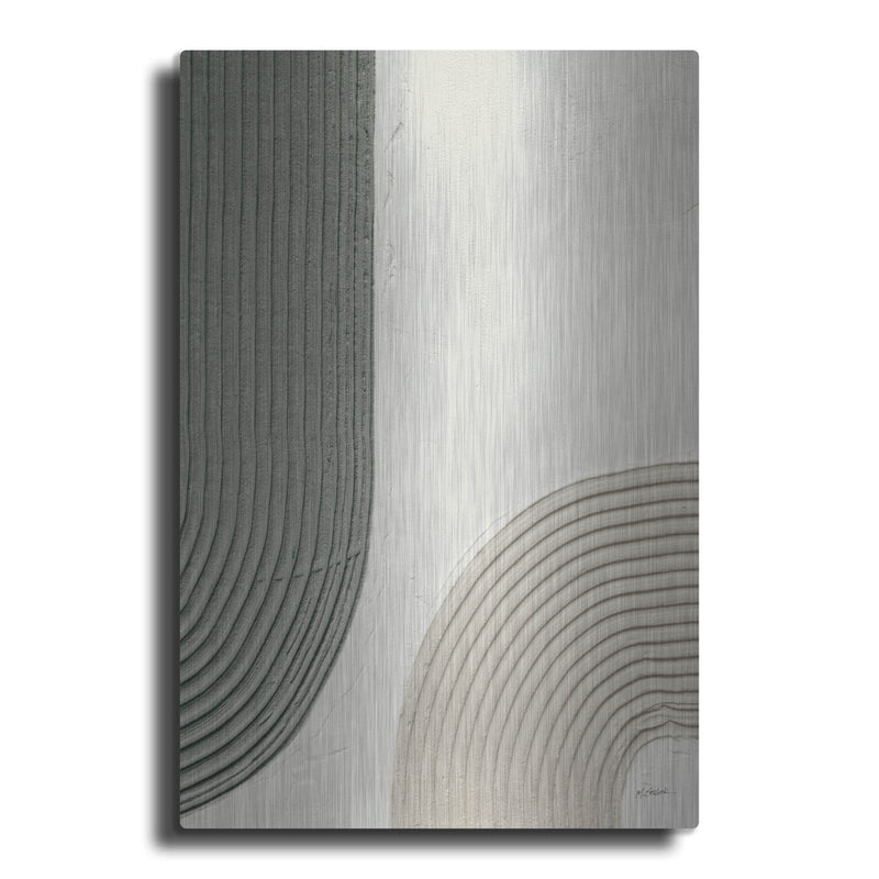 'Embrace 3 Green C' by Mike Schick – Metal Wall Art