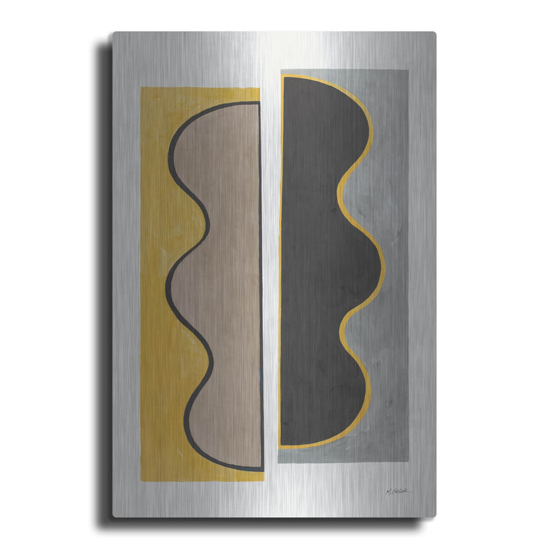 'Fusion Neutral' by Mike Schick – Metal Wall Art