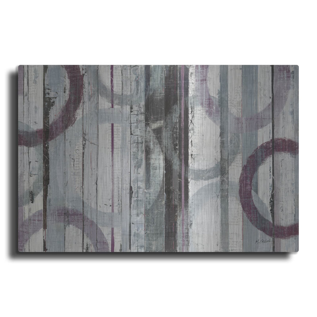'Plum Zephyr' by Mike Schick – Metal Wall Art