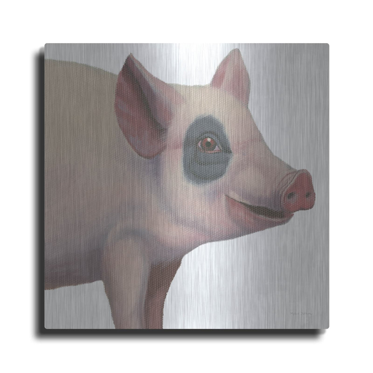 'Bacon, Bits And Ham 2' by Myles Sullivan – Metal Wall Art
