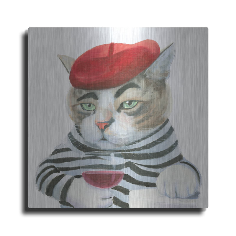 'Cattitude 3' by Myles Sullivan – Metal Wall Art