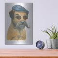 'Cool Dog For The Boys 1' by Myles Sullivan – Metal Wall Art, 12x16 room view