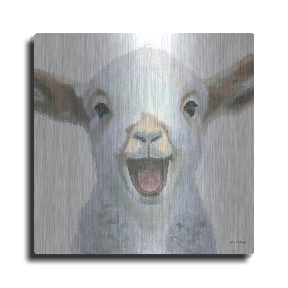 'Farm Friends 1' by Myles Sullivan – Metal Wall Art