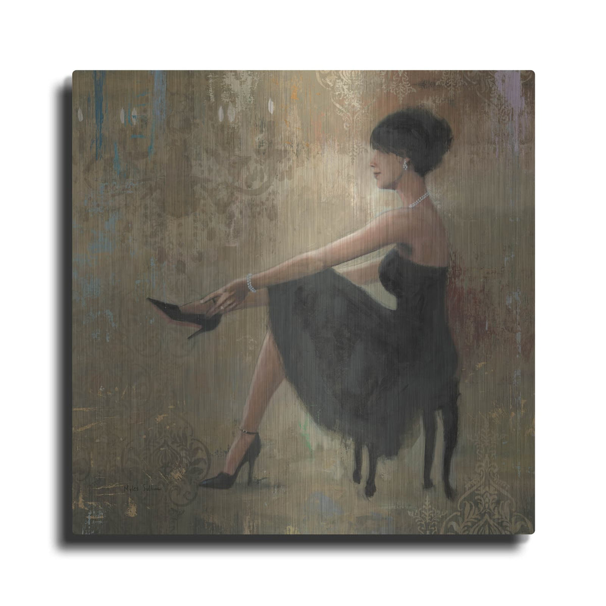 'Grand Evening Square' by Myles Sullivan – Metal Wall Art