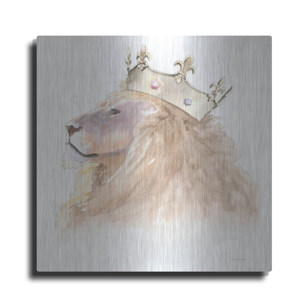 'Jungle Royalty 1 C' by Myles Sullivan – Metal Wall Art