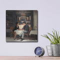 'Rendezvous' by Myles Sullivan – Metal Wall Art, 12x12 room view